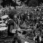 Jimi Hendrix, Summer of Love, at the Panhandle