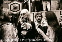 Brian Jones, Nico of Velvet Underground fame, and actor Dennis Hopper and Judy Collins